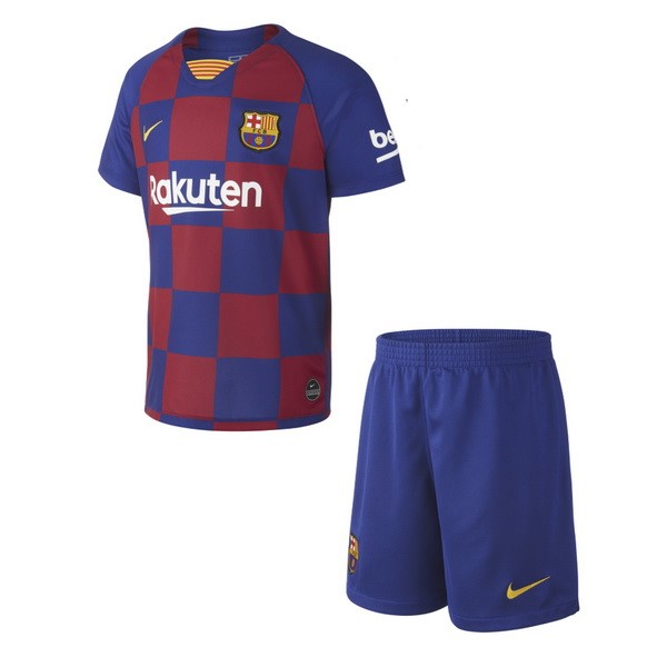 Camiseta Barcelona Primera equipo Niño 2019-20 Azul Rojo